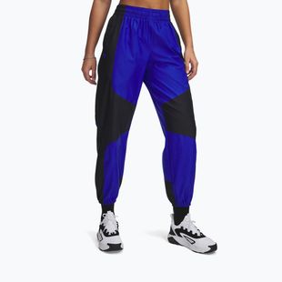 Pantaloni da allenamento da donna Under Armour Project Rock Woven Bottom black