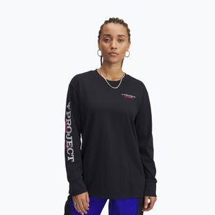 Longsleeve da allenamento da donna Under Armour Campus T Q1 black