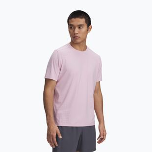 Maglietta da corsa Under Armour Launch Elite prime rosa/riflettente da uomo