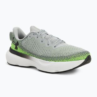 Under Armour Infinite mod scarpe da corsa da uomo grigio/iper verde/nero