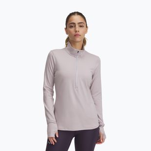 Under Armour Launch Pro Half Zip grigio alba/riflettente manica lunga da corsa da donna