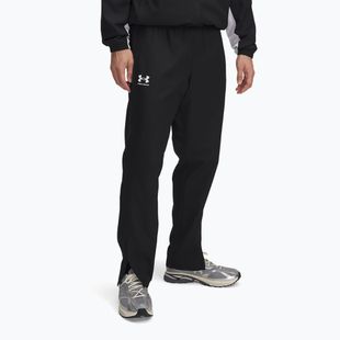 Uomo Under Armour Rival Woven Windbreaker Pant nero/nero/bianco