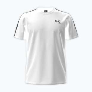 T-shirt da allenamento uomo Under Armour Icon Heavyweight Tee Taping white/black