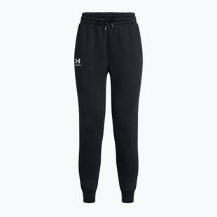 Pantaloni da donna Under Armour Icon Fleece Jogger black/black/white