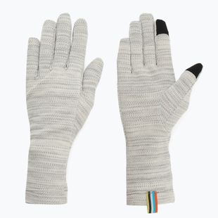 Guanti da trekking Smartwool Thermal Merino colore grigio chiaro color shift