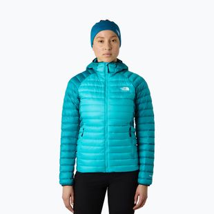 Piumino donna The North Face Bettaforca Light Down Hooded galactic blue/deep teal