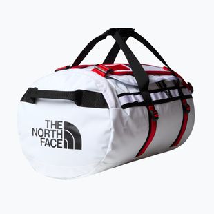 Borsa da viaggio The North Face Base Camp Duffel M 71 l bianco/nero/rosso elevazione