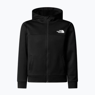 Felpa per bambini The North Face Teen Reaxion Full Zip Hoodie tnf black
