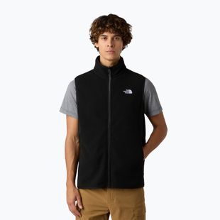 Gilet da uomo The North Face Glacier Fleece black