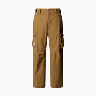Pantaloni da sci da uomo The North Face Blizzardery Cargo utility brown