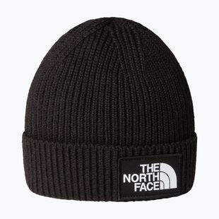 Berretto invernale da bambino The North Face Baby Logo Box Beanie tnf black