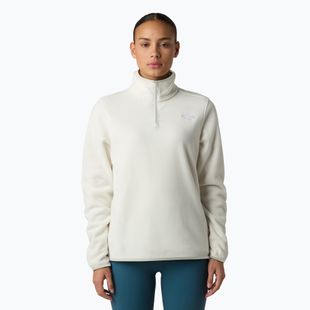 Felpa in pile da donna The North Face Glacier Fleece 1/4 Zip bianco dune