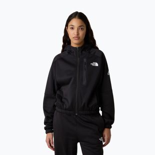 Felpa da donna The North Face Mountain Athletics Fleece Full Zip nero