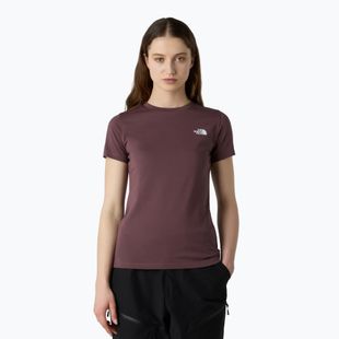 Maglietta The North Face Simple Dome Slim donna quarzo fulvo