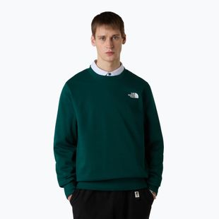 Felpa da uomo The North Face Simple Dome Crew verde cacciatore