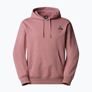 Felpa da uomo The North Face Flower Dome Relaxed Hooded GPH nostalgia rose