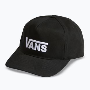 Cappellino con visiera per bambini Vans Drop V Logo Snapback black