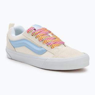 Scarpe Vans Knu Skool con pizzo oversize bianco/blu