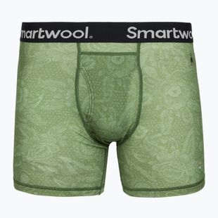 Boxer termici da uomo Smartwool Merino Print Boxer Brief Boxed frn rstc flrl