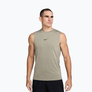 Maglietta da allenamento da uomo Nike Pro Dri-Fit Sleeveless Top esercito chiaro/nero