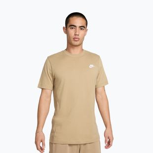 T-shirt uomo Nike Sportswear Club parachute beige