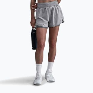 Shorts donna Nike One Dri-Fit High-Waisted 3" 2In1 smoke grey/heather