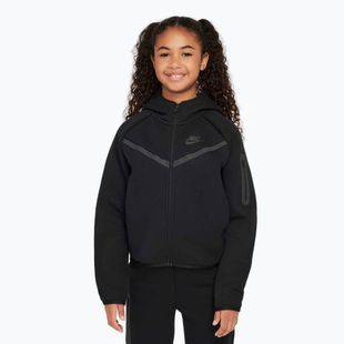 Felpa da bambino Nike Sportswear Tech Fleece black/black/black