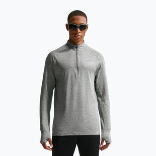 Felpa da corsa uomo Nike Stride 1/4 Zip Dri-Fit smoke grey/heather
