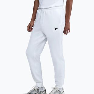 Pantaloni da uomo Nike Club Jogger white/white/black