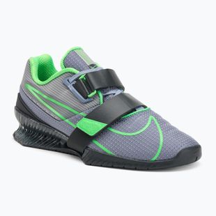 Nike Romaleos 4 scarpa da sollevamento pesi in ardesia/verde sciopero/antracite