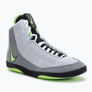 Nike Inflict 4 football wrestling scarpe grey/lime blast/anthracite/white