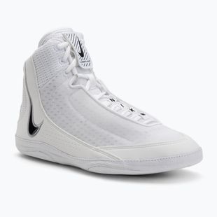 Nike Inflict 4 bianco/nero/bianco scarpe da wrestling