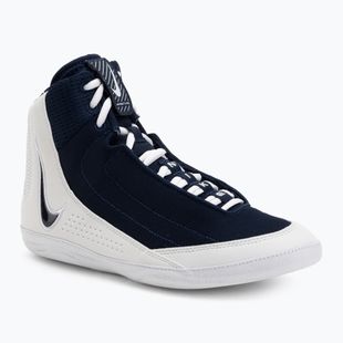Nike Inflict 4 bianco/college navy scarpe da wrestling