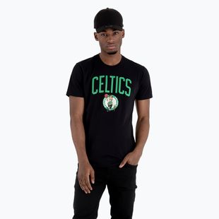 Maglietta New Era Celtics da uomo, nero