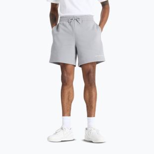 Pantaloncini New Balance Reimagined Fleece Graphic slategrey da uomo