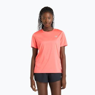 Maglietta da corsa New Balance Essentials SS driftred da donna