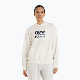 Felpa con cappuccio New Balance Sport Graphic French Terry donna seasait