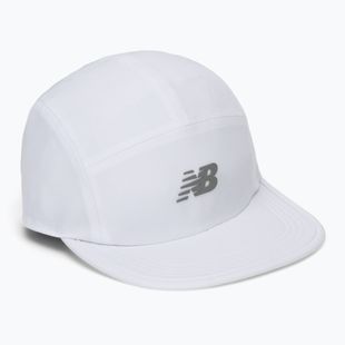 Cappellino con visiera New Balance 6 Panel Performance V 2.0 white