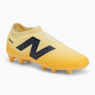 Scarpe da calcio per bambini New Balance Tekela Magique V4+ Jr FG beige