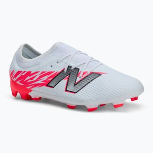Scarpe da calcio per bambini New Balance Furon Team V8 Jr FG bianco