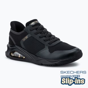 Scarpe da donna SKECHERS Uno Tres Air Easy Steppers nero