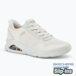 Scarpe da donna SKECHERS Uno Tres Air Easy Steppers bianco sporco