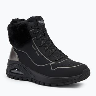 Scarpe SKECHERS Uno Rugged Fall Shimmer nero/metallizzato da donna