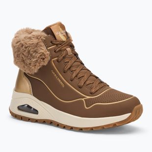 Scarpe da donna SKECHERS Uno Rugged Fall Shimmer taupe/metallico