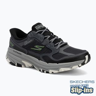 Uomo SKECHERS Go Run Trail Altitude 2.0 Rocky Hill scarpe da corsa nere