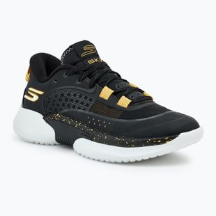SKECHERS SKX Resagrip scarpe da basket uomo nero/oro