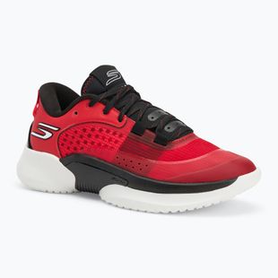 SKECHERS SKX Resagrip rosso/nero scarpe da basket da uomo