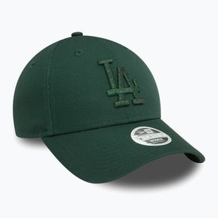 Cappello da baseball New Era Metallic 9FORTY Los Angeles Dodgers verde scuro da donna