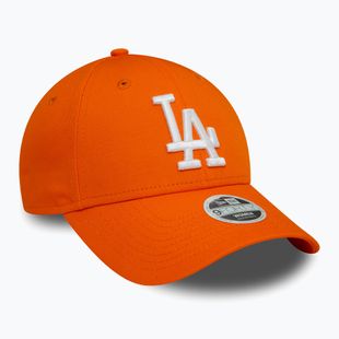 Berretto da baseball New Era League Essential 9FORTY Los Angeles Dodgers arancione da donna