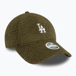 Berretto da baseball New Era Borg 9FORTY Los Angeles Dodgers verde scuro da donna